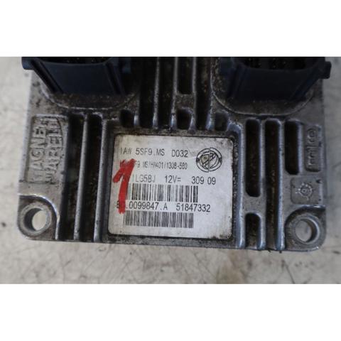 Módulo de direção (Centralina eletrônica) de motor IAW5SF9MS FIAT