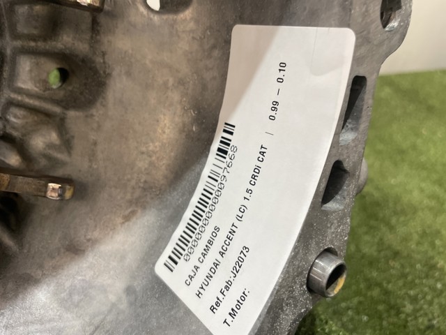 Caixa de Mudança montada (caixa mecânica de velocidades) J22073 HYUNDAI