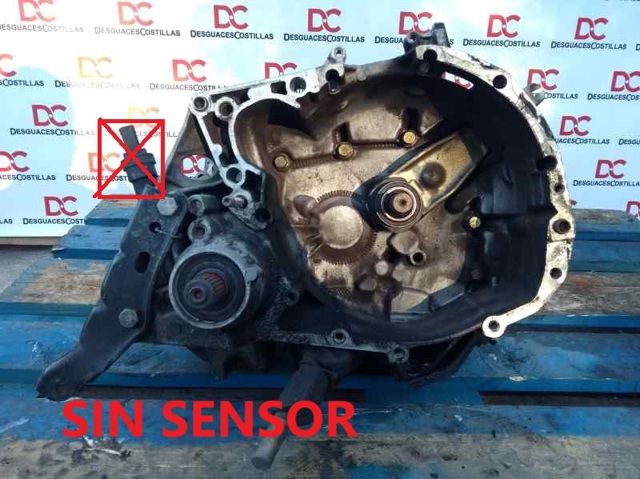 Caixa de Mudança montada (caixa mecânica de velocidades) JB1150 RENAULT