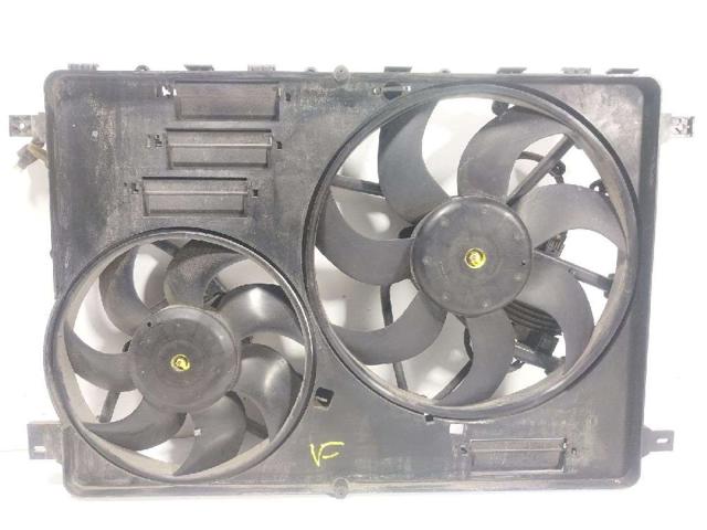 Difusor do radiador de esfriamento, montado com motor e roda de aletas LR024292 LAND ROVER