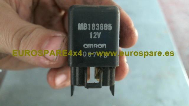 Relê das luzes de nevoeiro MB183865 MITSUBISHI