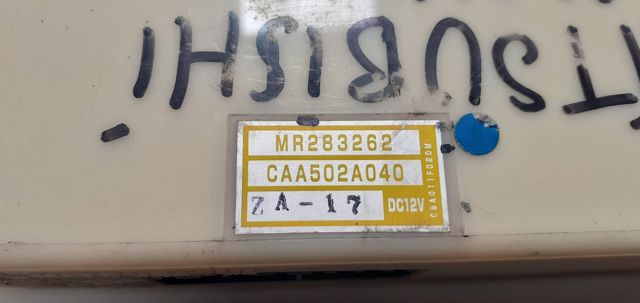 Unidade de controlo dos modos de aquecimento/condicionamento MR283262 MITSUBISHI