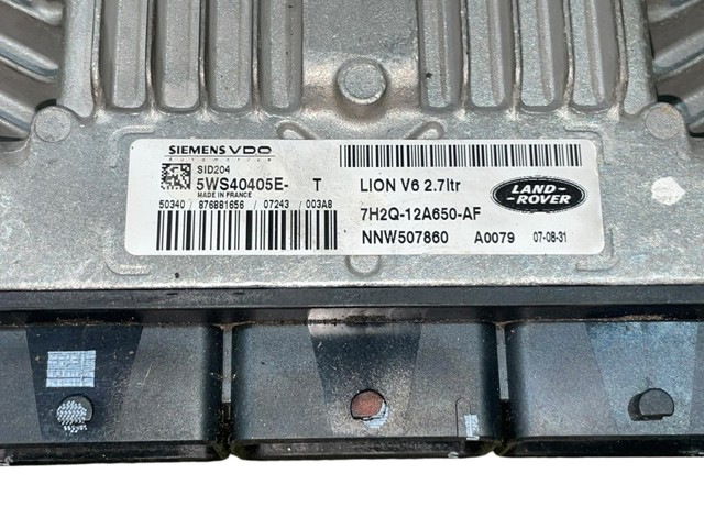 Módulo de direção (Centralina eletrônica) de motor NNW507860 LAND ROVER