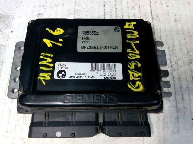 Módulo de direção (Centralina eletrônica) de motor S118012001 BMW