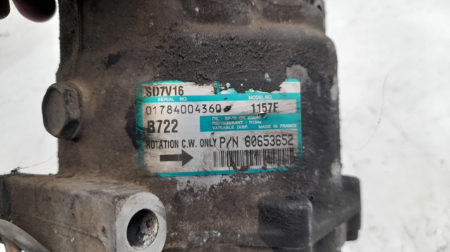 Compressor de aparelho de ar condicionado SD7V161157F FIAT