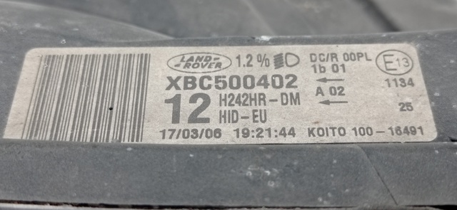XBC500402 Land Rover