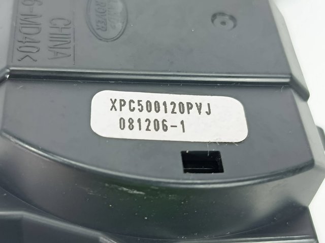 Comutador esquerdo instalado na coluna da direção XPC500120PVJ LAND ROVER