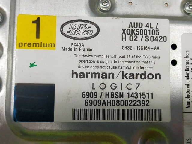 XQK500105 Land Rover