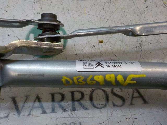 Trapézio de limpador pára-brisas YQ00140880 PEUGEOT
