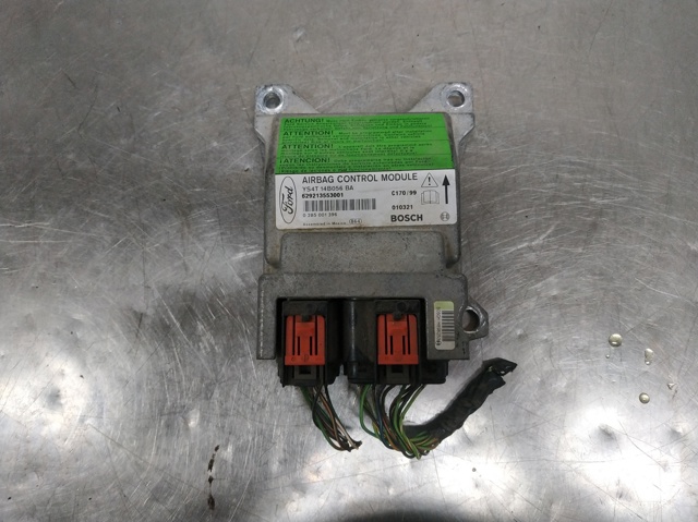 Módulo processador de controlo da bolsa de ar (Centralina eletrônica AIRBAG) YS4T14B056BA FORD