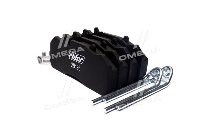 Sapatas do freio dianteiras de disco RD29126STD Rider