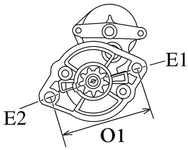F032113928 Cargo Motor de arranco