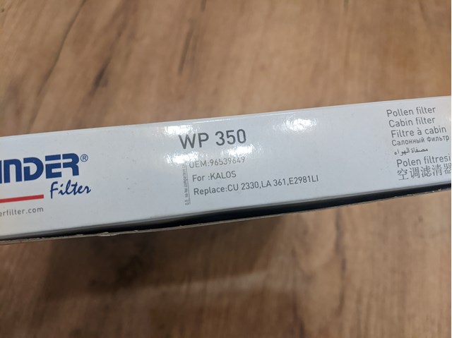 Filtro de salão Wunder WP350 preço, a partir de 7,70 USD