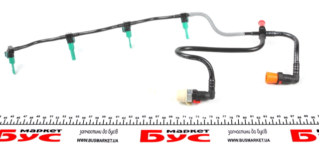 9660645280 Fiat/Alfa/Lancia Tubo de combustível, inverso desde os injetores