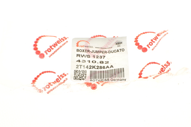 Mecanismo de aproximação (de auto-aproximação) das sapatas de tambor (kit de reparação levadiça) RWS1237 Rotweiss