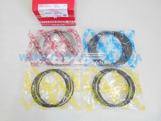 Kit de anéis de pistão de motor, 2ª reparação ( + 0,50) TPR 36028050 preço, a partir de 78,90 USD