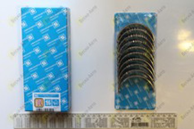 Folhas inseridas principais de cambota, kit, 2ª reparação ( + 0,50) Kolbenschmidt 77098628