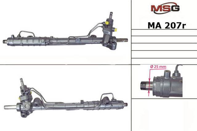 Cremalheira da direção MA207R MSG Rebuilding