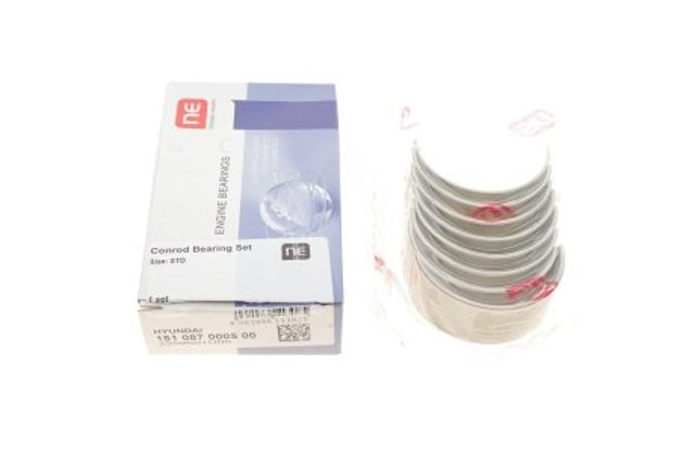 181087000500 NE/NPR Folhas inseridas de cambota de biela, kit, padrão (STD)