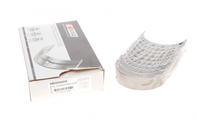 Folhas inseridas principais de cambota, kit, padrão (STD) King MB5858SM