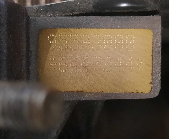 955A3000 Fiat/Alfa/Lancia Motor montado