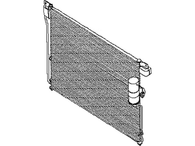 Radiador de aparelho de ar condicionado para Nissan Altima  L34