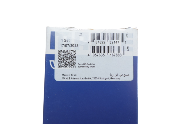 Folhas inseridas principais de cambota, kit, padrão (STD) Mahle Original 029HS21915000