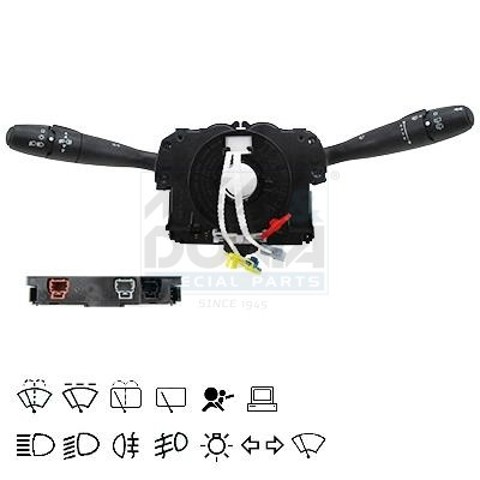 Compre 98062255XT Peugeot/Citroen Comutador instalado na coluna da direção, montado