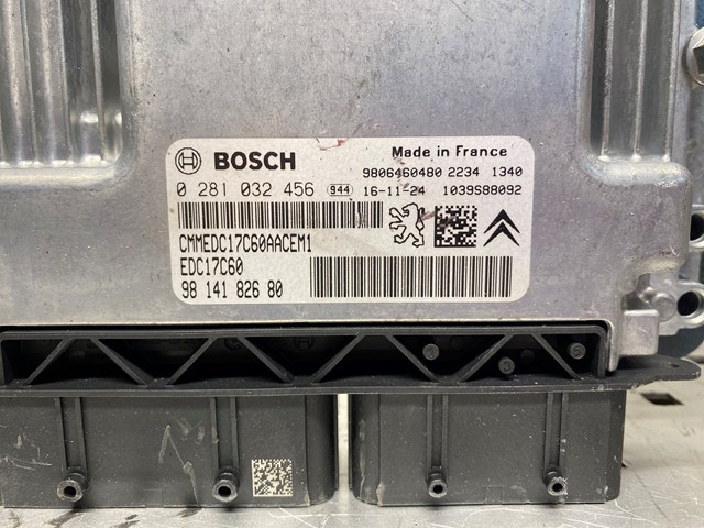 9806460480 Peugeot/Citroen Módulo de direção (Centralina eletrônica) de motor