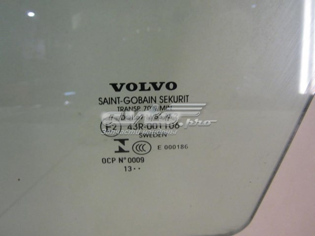 Compre 31385410 Volvo Vidro da porta dianteira esquerda