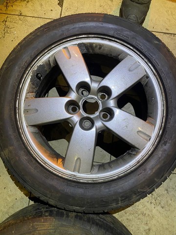 Discos de roda de aleação ligeira (de aleação ligeira, de titânio) Mitsubishi Outlander I CU