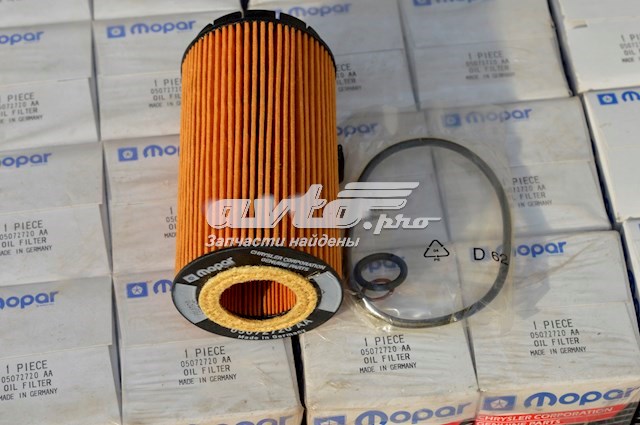 05072720AA Chrysler Filtro de óleo