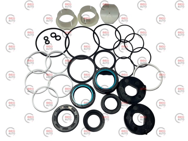 Kit de reparação da cremalheira da direção (do mecanismo), (kit de vedantes) Volkswagen Multivan T5 7HM, 7HN, 7HF, 7EF, 7EM, 7EN
