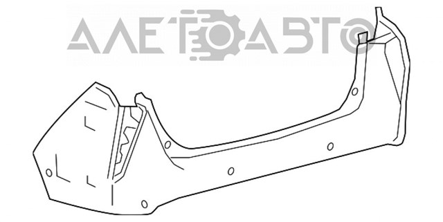 5215947913 Toyota Pára-choque traseiro
