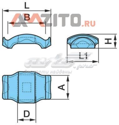 0303221530 BPW Kit de reparação da suspensão de lâminas (TRUCK)