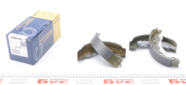 Sapatas do freio traseiras de tambor Kampol K780 preço, a partir de 46,71 USD