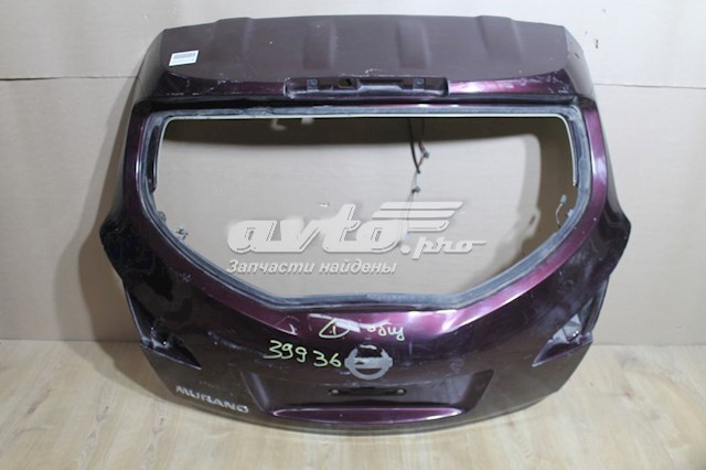 Porta traseira (3ª/5ª porta-malas (tampa de alcapão) Nissan Murano  Z51