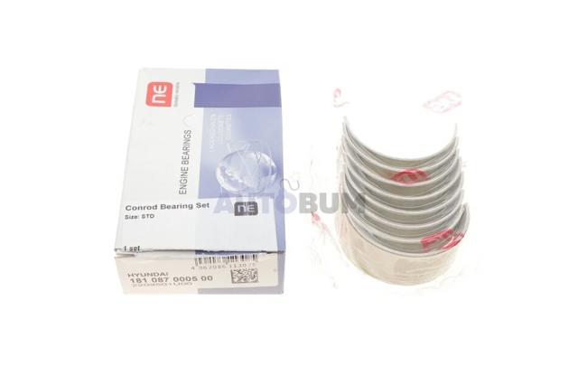 Compre 181087000500 NE/NPR Folhas inseridas de cambota de biela, kit, padrão (STD)