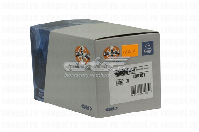 306187 GKN-Spidan Bota de proteção interna de junta homocinética do semieixo dianteiro