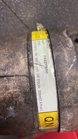24427890 General Motors Compressor de aparelho de ar condicionado