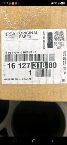 Compre 1612731880 Peugeot/Citroen Pistão do kit para 1 cilindro, STD