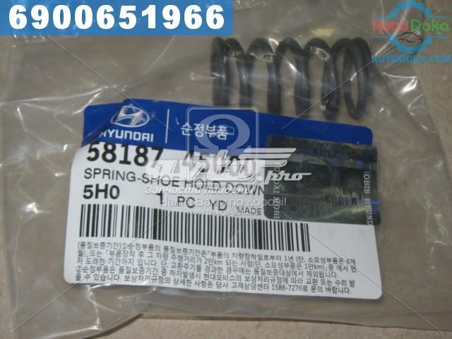 Mola de aperto das sapatas traseiras de tambor Hyundai/Kia 5818745000 preço, a partir de 5,01 USD