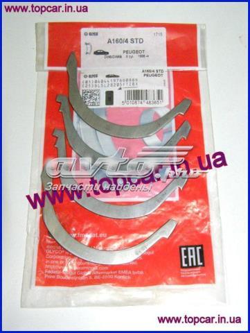 Semianel de suporte (de carreira) de cambota, STD, kit A1604STD Glyco