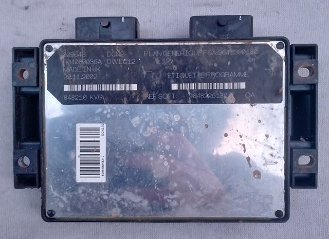 Módulo de direção (Centralina eletrônica) de motor Peugeot/Citroen 9641390180
