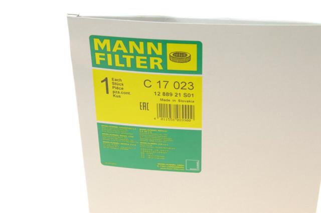 Filtro de ar C17023 Mann-Filter