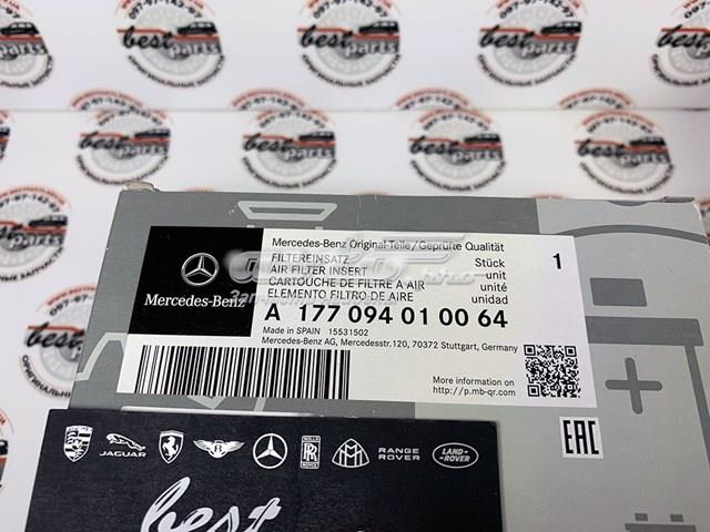 Filtro de ar A177094010064 Mercedes