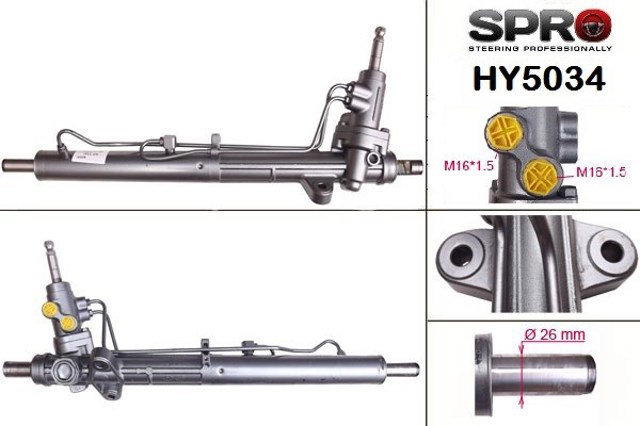 HY234R MSG Rebuilding Cremalheira da direção