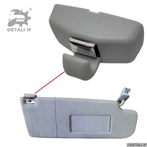 Fixador de pala contra o sol Detali IF DF12036 preço, a partir de 10,25 USD