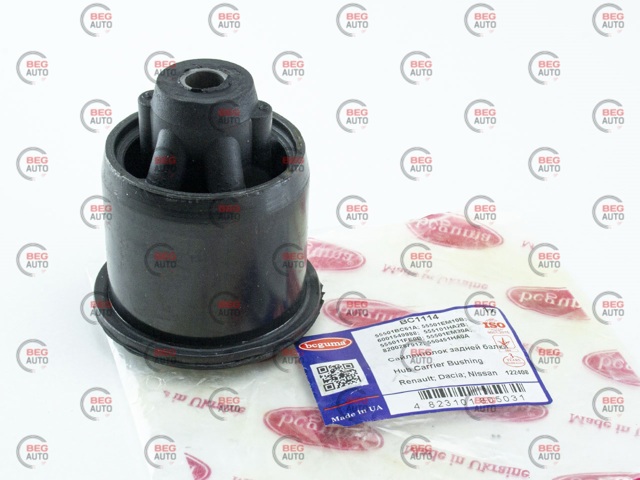 Bloco silencioso de viga traseira (de plataforma veicular) BC1114 Bcguma