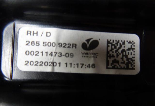 Compre 265500922R Renault (RVI) Lanterna traseira direita